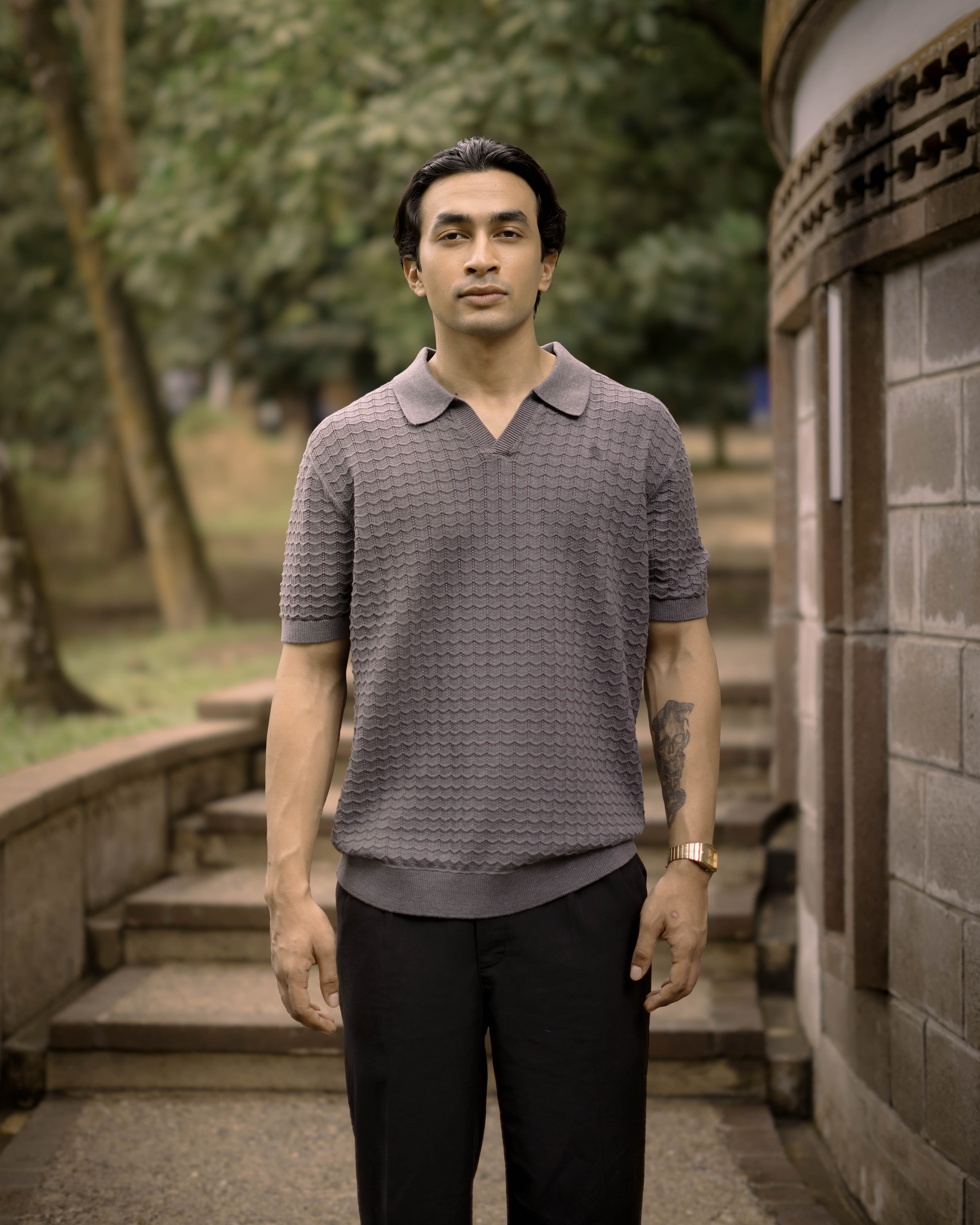 Ceochet Polo | Ash Grey