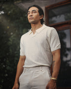 Crochet Polo | Ecru