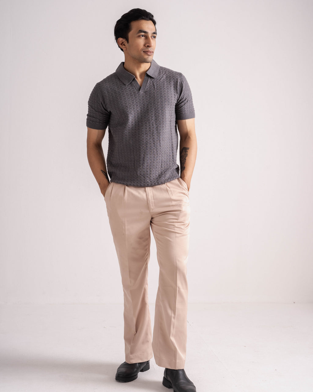 Ceochet Polo | Ash Grey