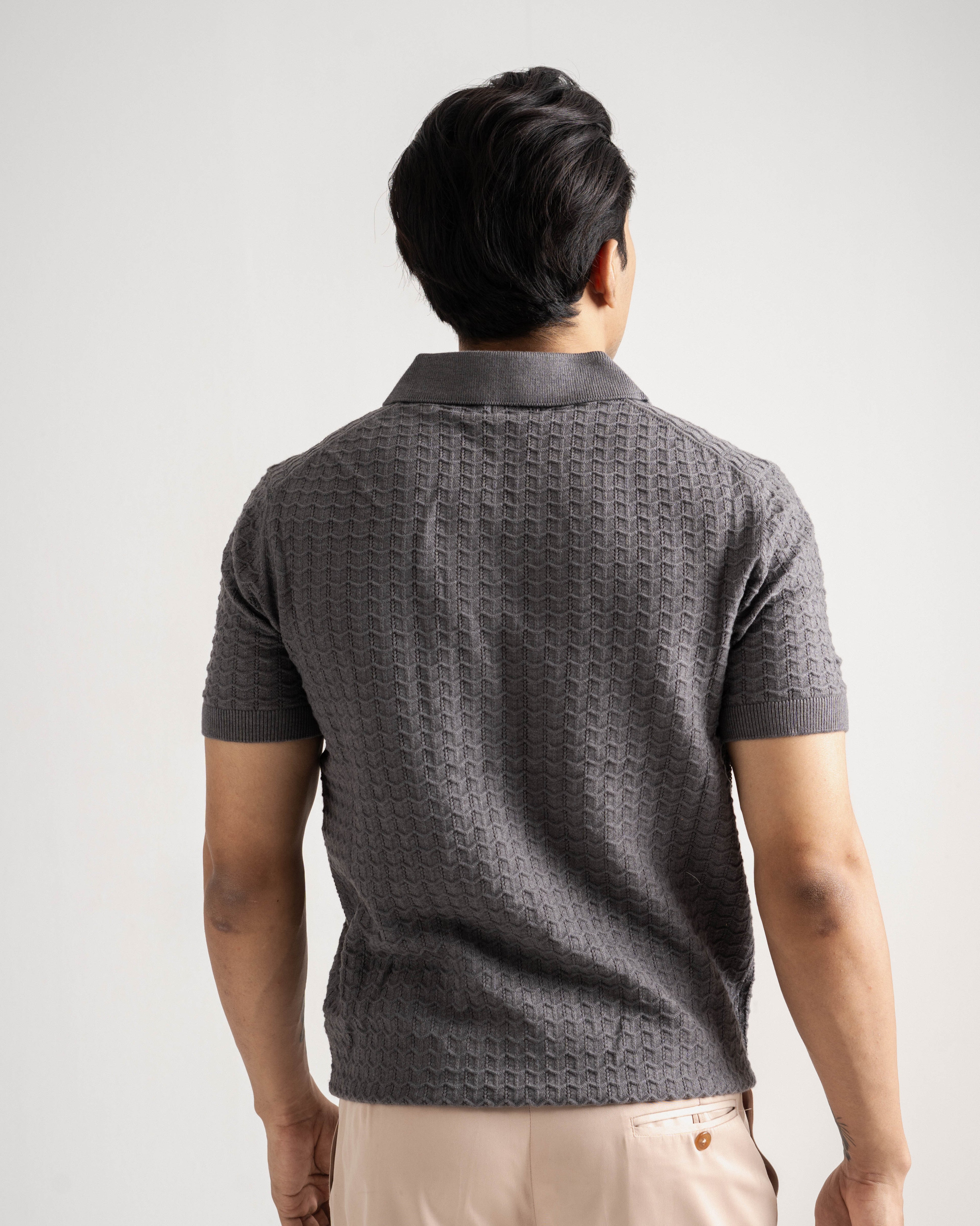 Ceochet Polo | Ash Grey